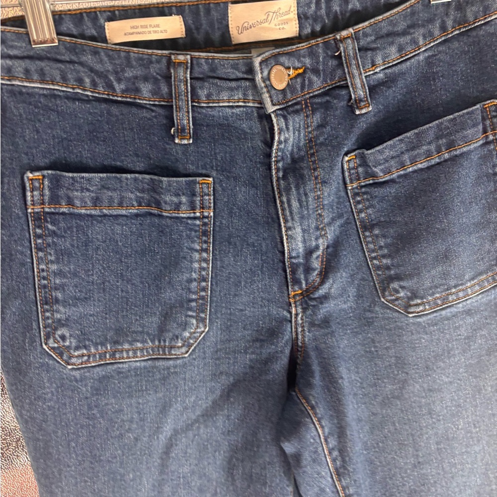 Universal Thread High Rise Front Pocket Flare Jeans - Picture 10 of 10